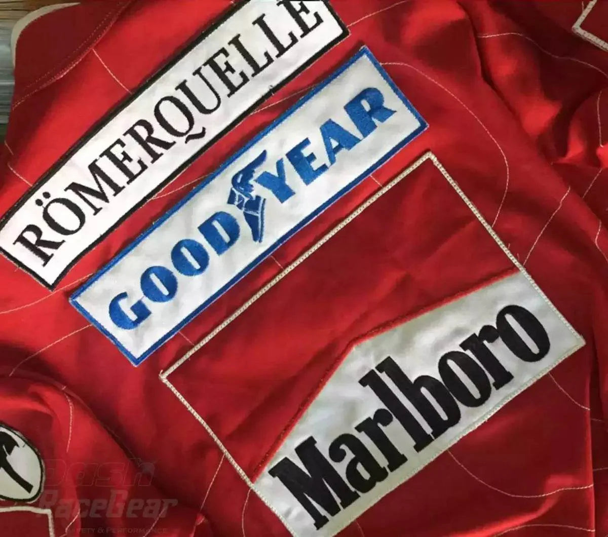Niki Lauda 1976 Ferrari F1 Embroidered Racing suit - Dash Racegear