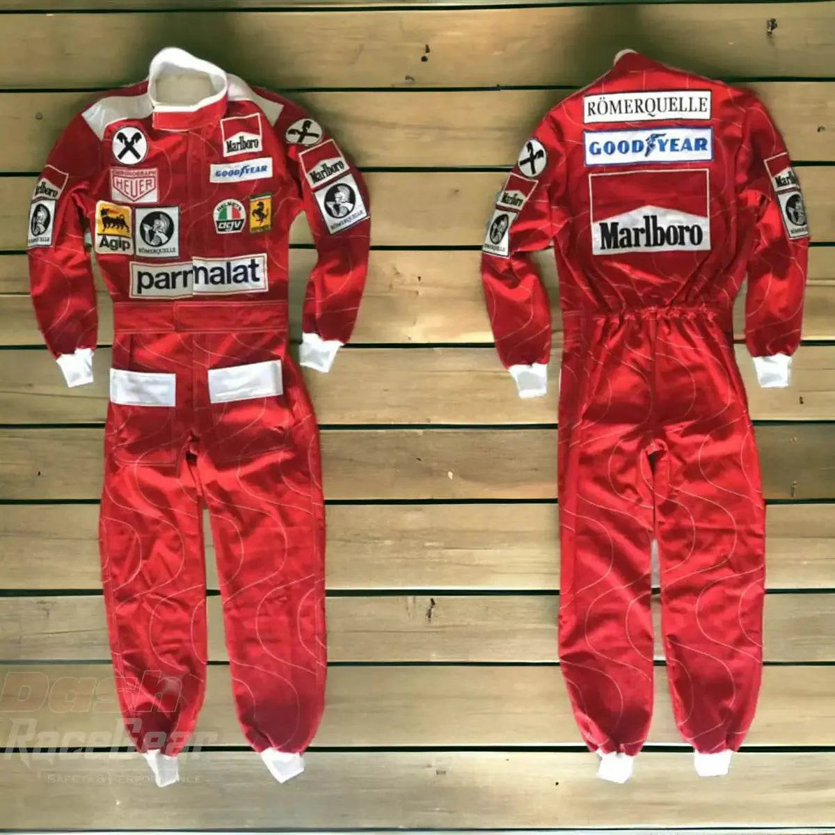 Niki Lauda 1976 Ferrari F1 Embroidered Racing suit - Dash Racegear