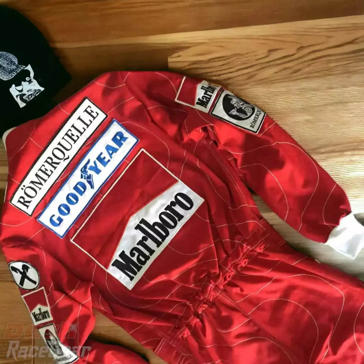 Niki Lauda 1976 Ferrari F1 Embroidered Racing suit - Dash Racegear