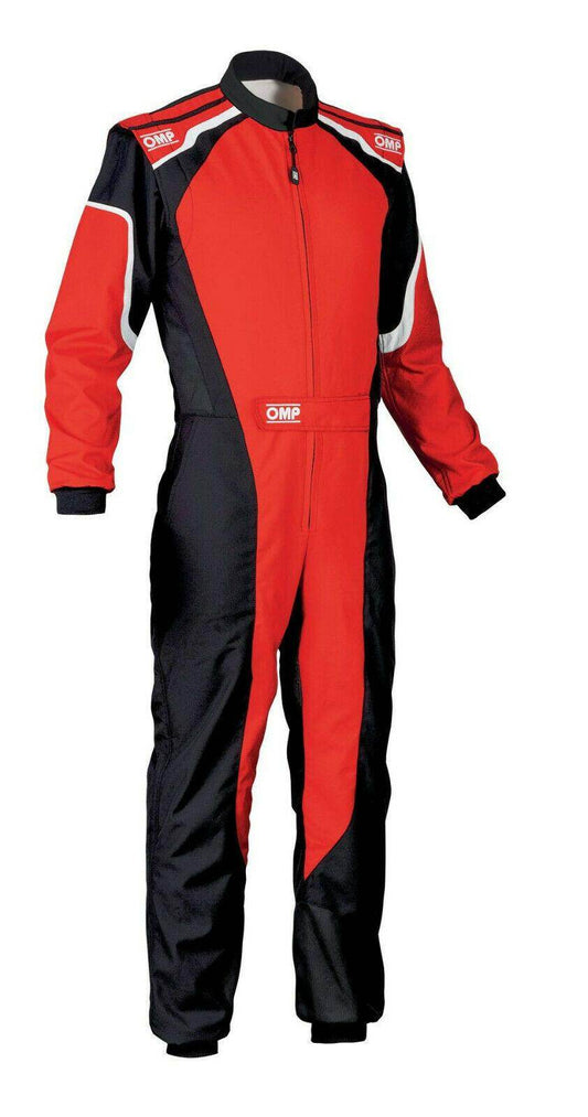 OMP KS-3 Suit Red Go Karting Racing Overall CIK 3 Layers 2019 - Dash Racegear