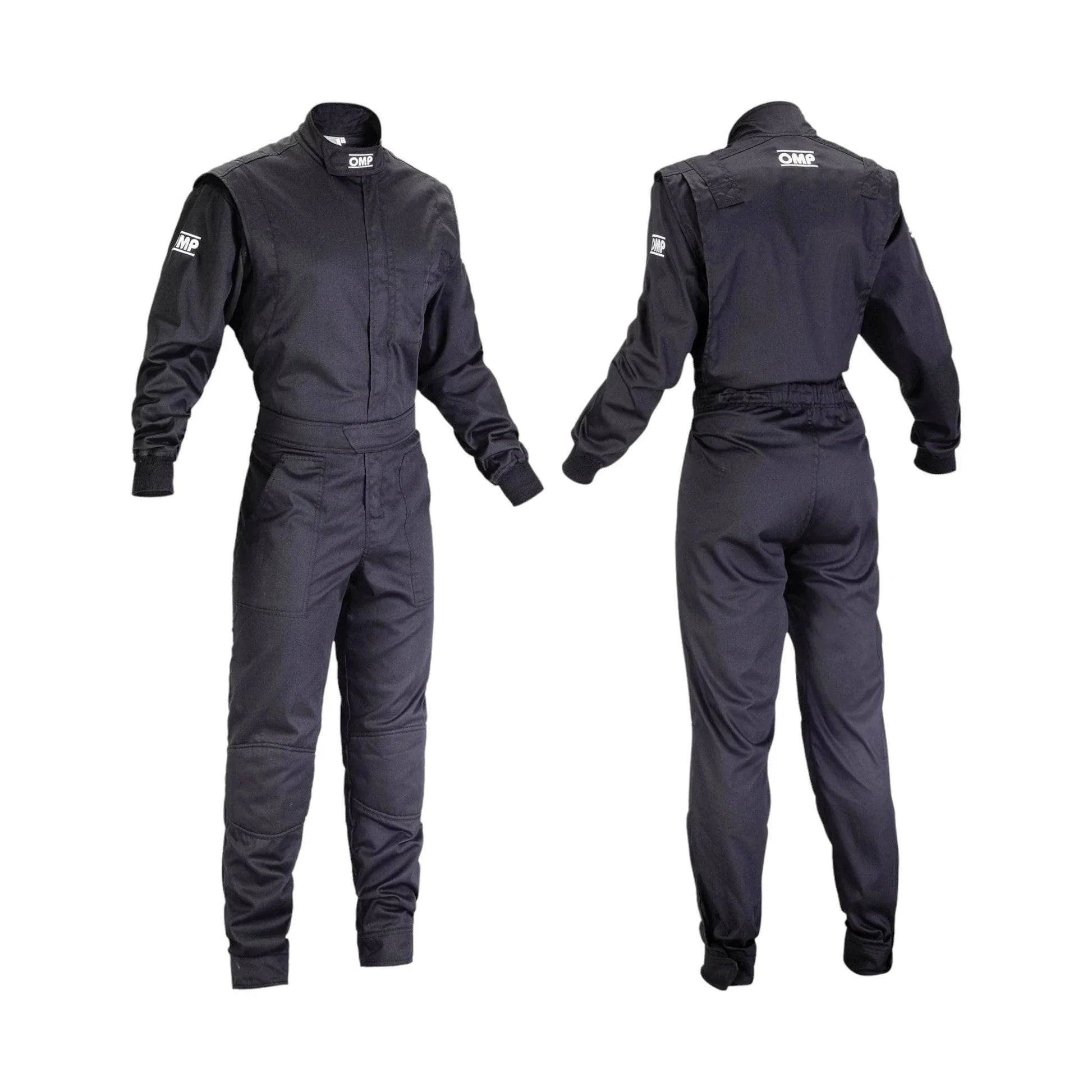 OMP COVERALL FOR SUMMER BLACK MECHANICS - Dash Racegear