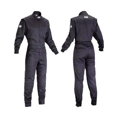 OMP COVERALL FOR SUMMER BLACK MECHANICS - Dash Racegear
