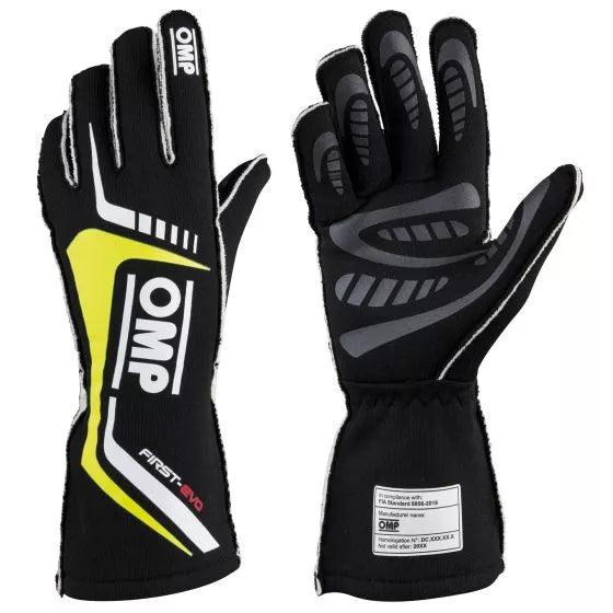 OMP First Evo Race Gloves - Dash Racegear