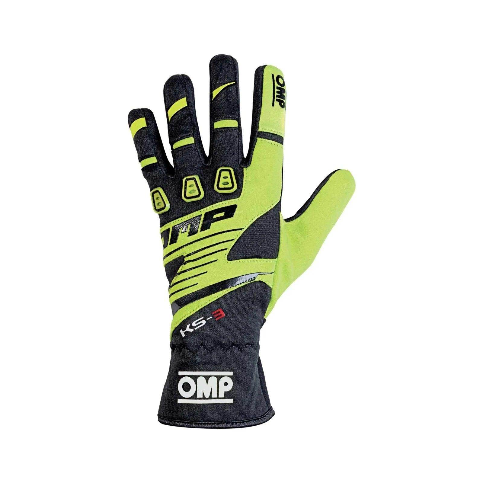 OMP KS-3 Kart Gloves - Adult Sizes - Dash Racegear