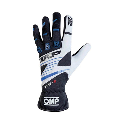 OMP KS-3 Kart Gloves - Adult Sizes - Dash Racegear