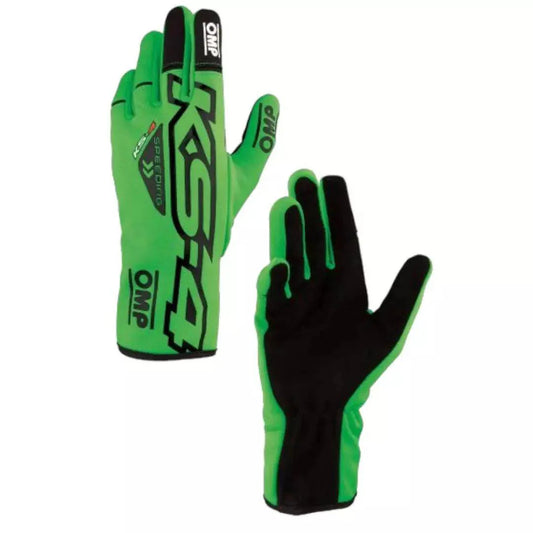 OMP KS-4 Kart Gloves - Child Sizes - Dash Racegear