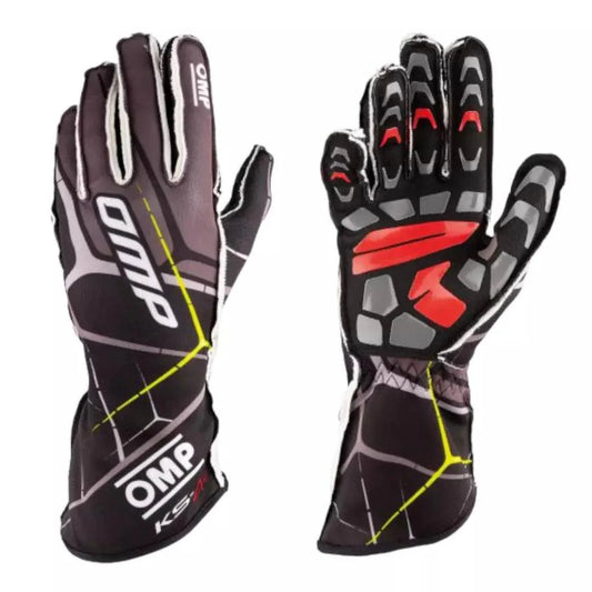 OMP KS Art Custom Design Kart Gloves - Child Sizes - Dash Racegear