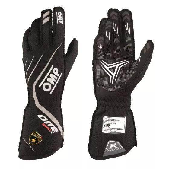 OMP One Evo X Race Gloves - Automobili Lamborghini Collection - Dash Racegear