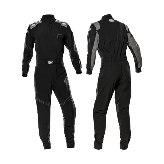 OMP X MECHANIC OVERAL STRETCH BLACK - Dash Racegear
