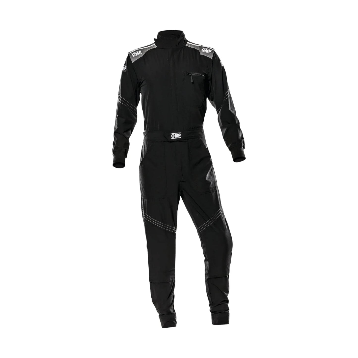 OMP X MECHANIC OVERAL STRETCH BLACK - Dash Racegear