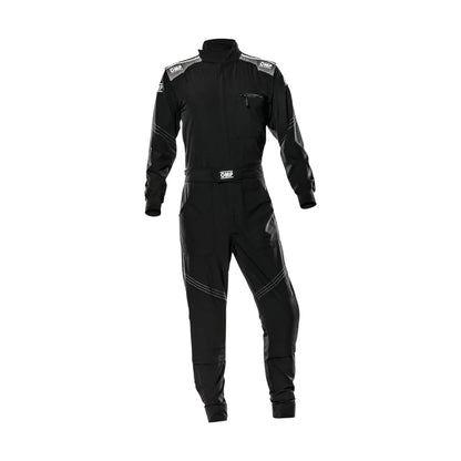 OMP X MECHANIC OVERAL STRETCH BLACK - Dash Racegear