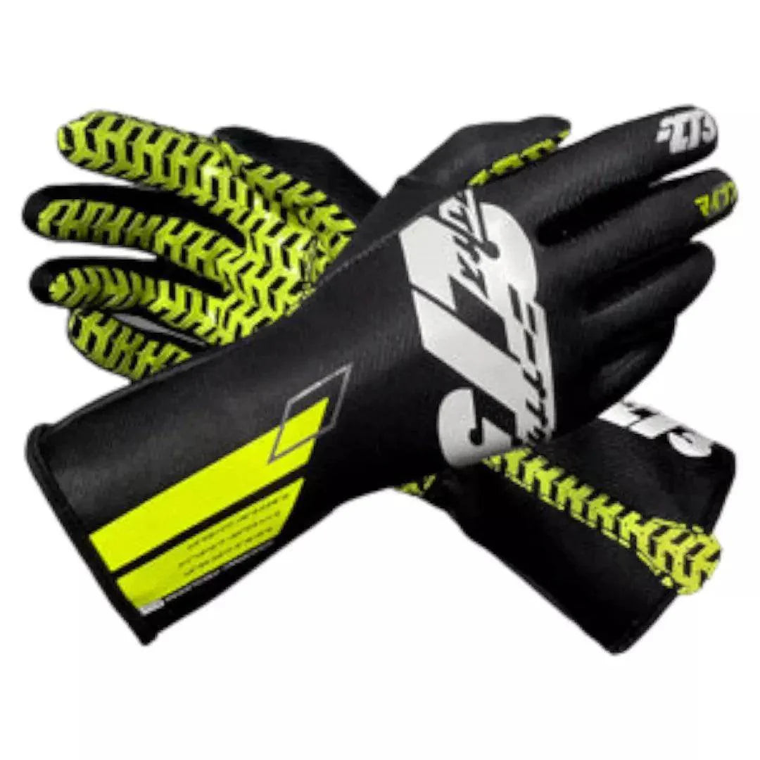 OSAKA Black/White/Fluo-Yellow - Dash Racegear