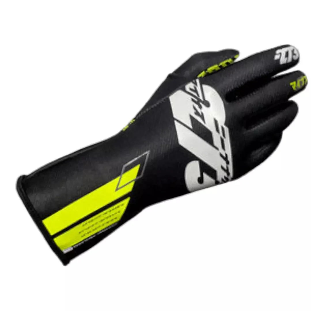 OSAKA Black/White/Fluo-Yellow - Dash Racegear