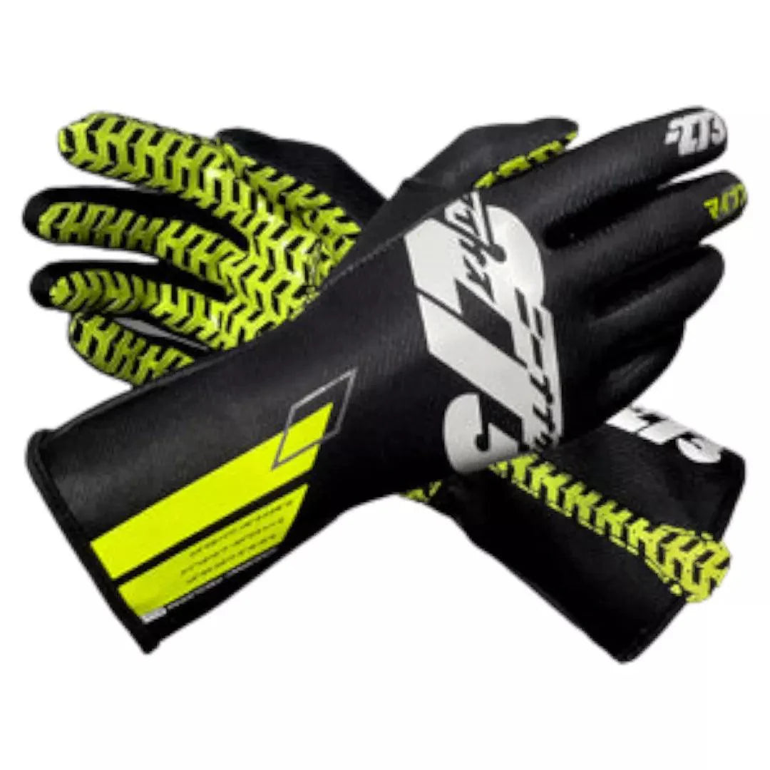 OSAKA Black/White/Fluo-Yellow - Dash Racegear