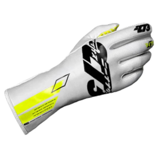OSAKA White/Black/Fluo-Yellow - Dash Racegear