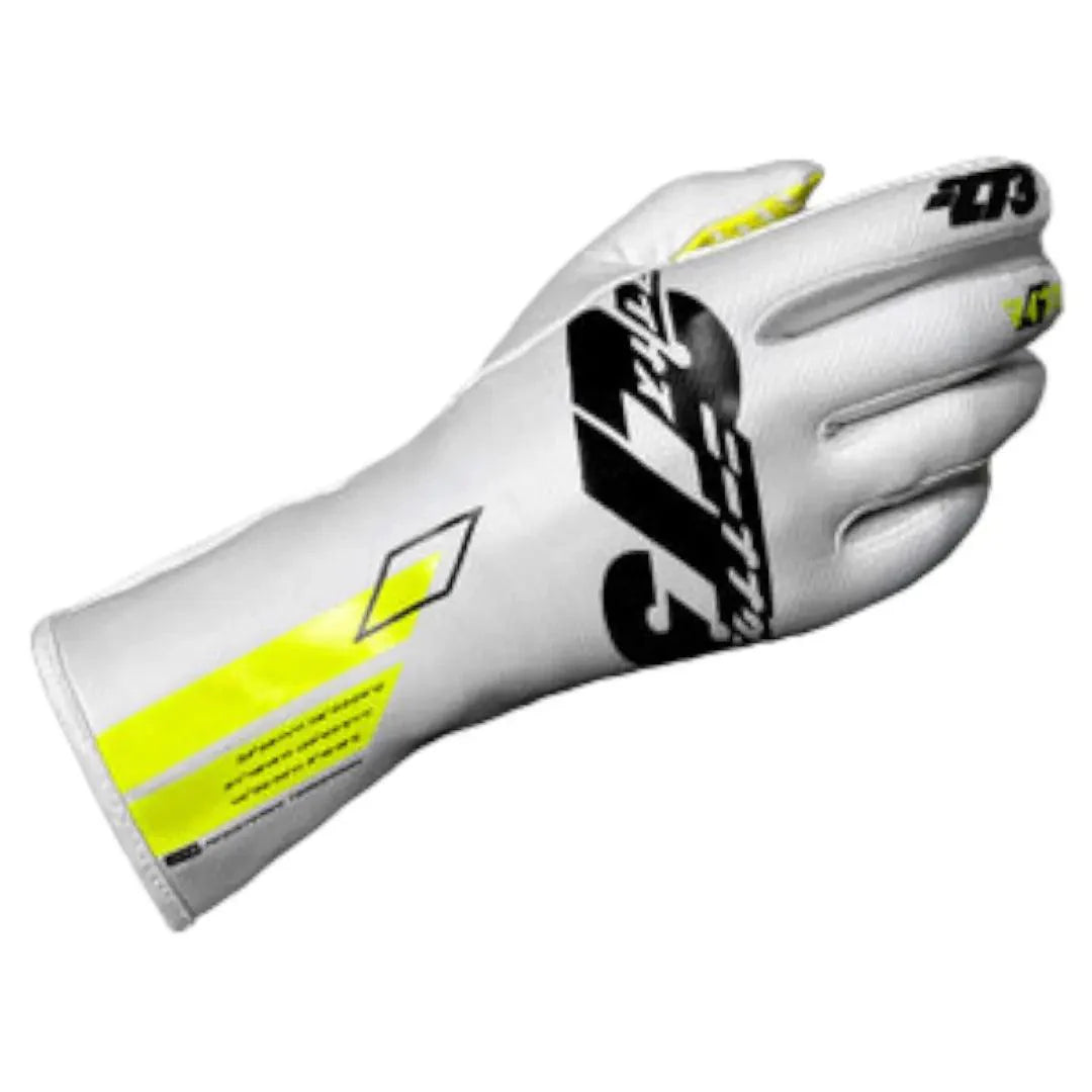 OSAKA White/Black/Fluo-Yellow - Dash Racegear