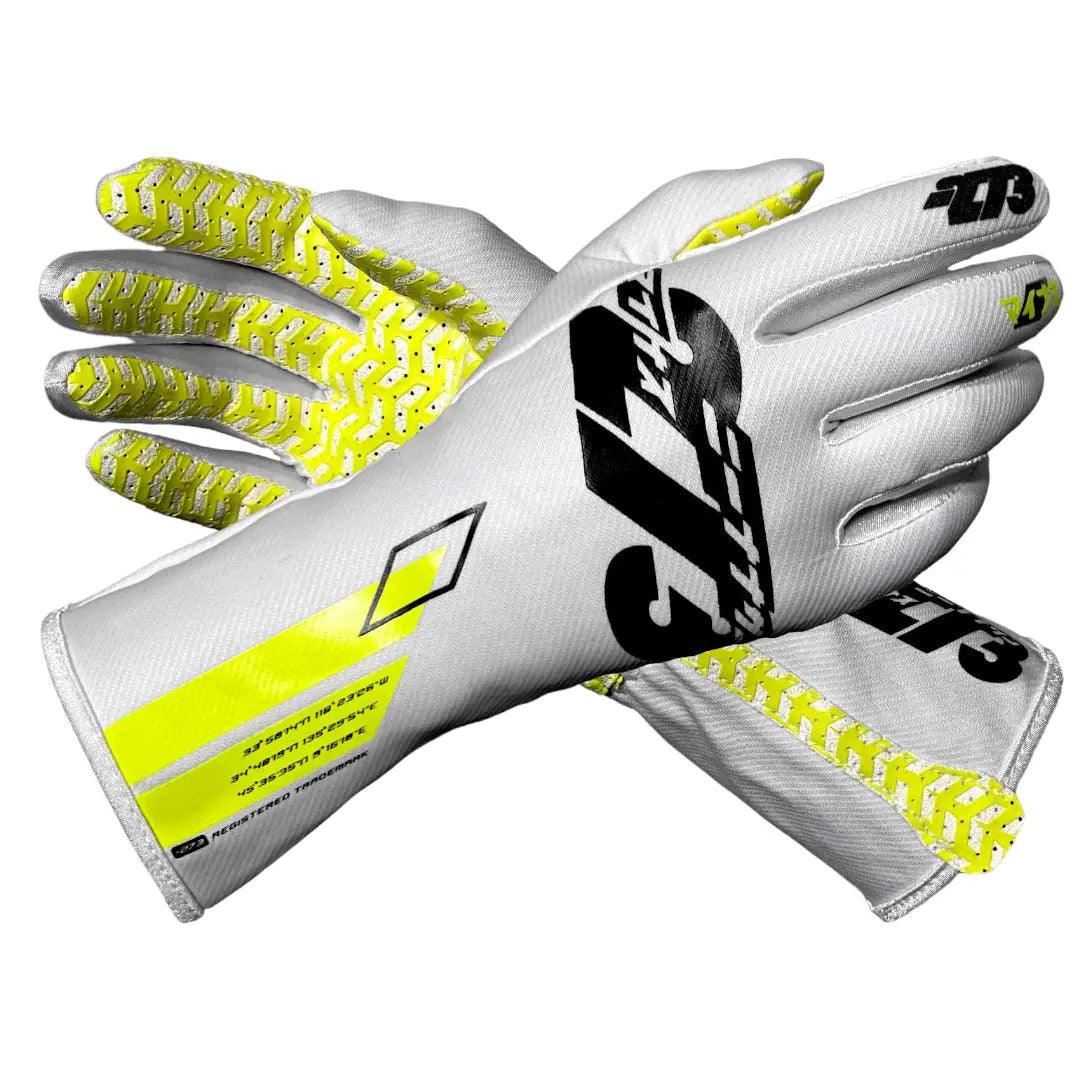 OSAKA White/Black/Fluo-Yellow - Dash Racegear