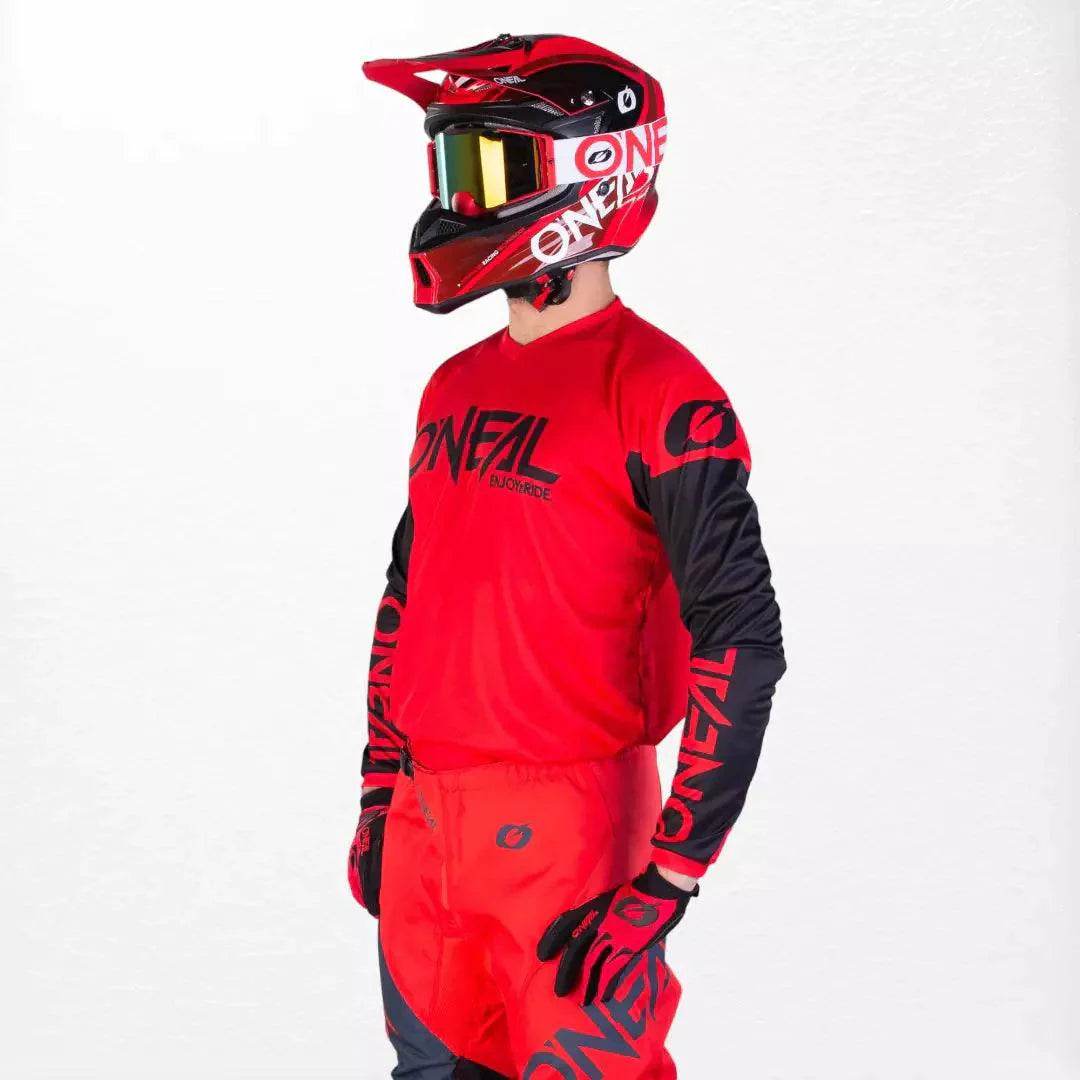 O'Neal Element MX Jersey Red-Black - Dash Racegear