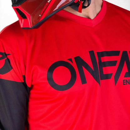 O'Neal Element MX Jersey Red-Black - Dash Racegear
