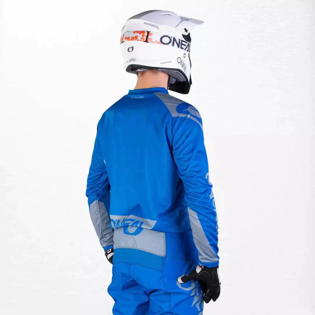 O'Neal Matrix MX Jersey Blue-Gray - Dash Racegear