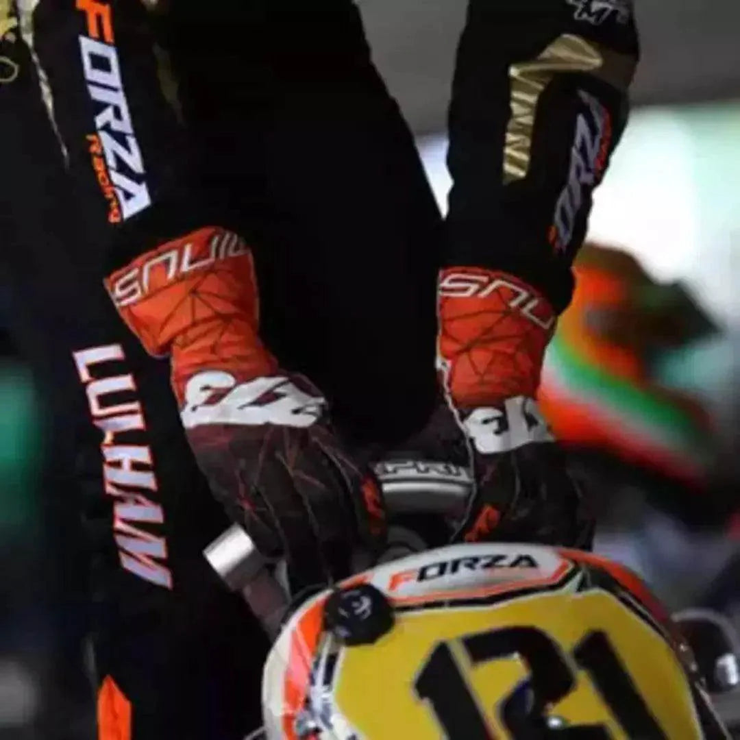 POLY EVO Fluo Orange/Black/White - Dash Racegear