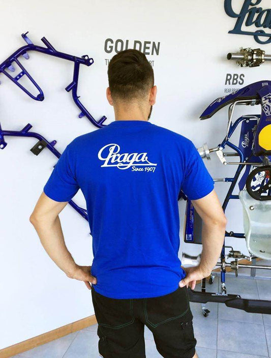 PRAGA T- SHIRT BLUE - Dash Racegear
