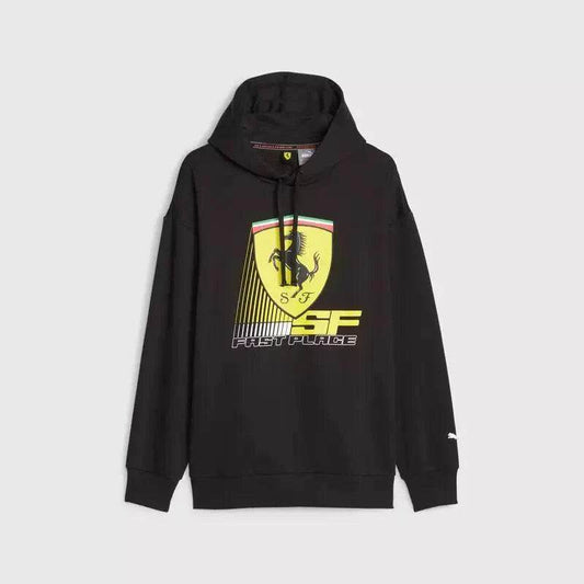 Scuderia Ferrari F1 PUMA Shield Hoodie - Dash Racegear