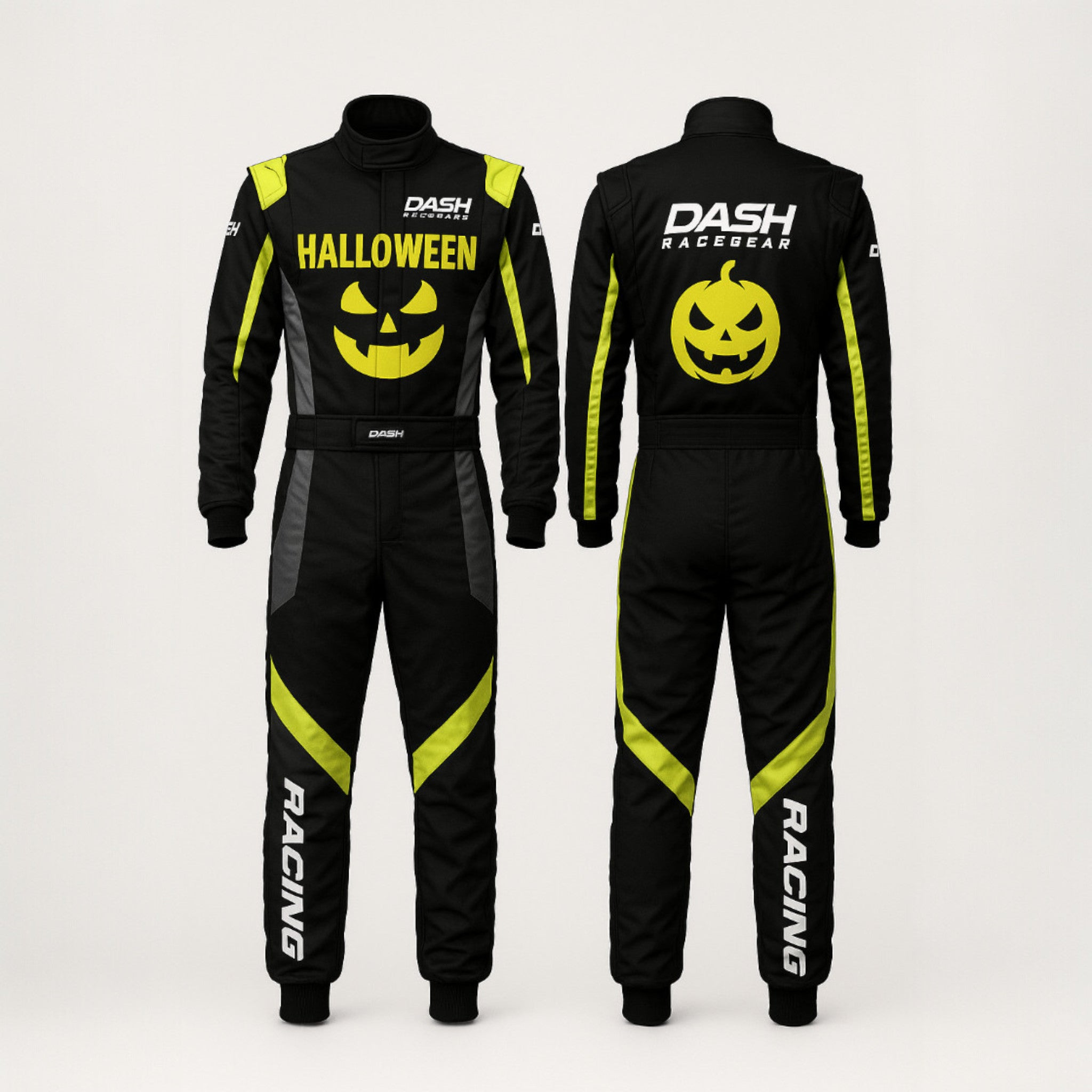 Pumpkin Power Dash Racegear Halloween Racing Suit - Dash Racegear