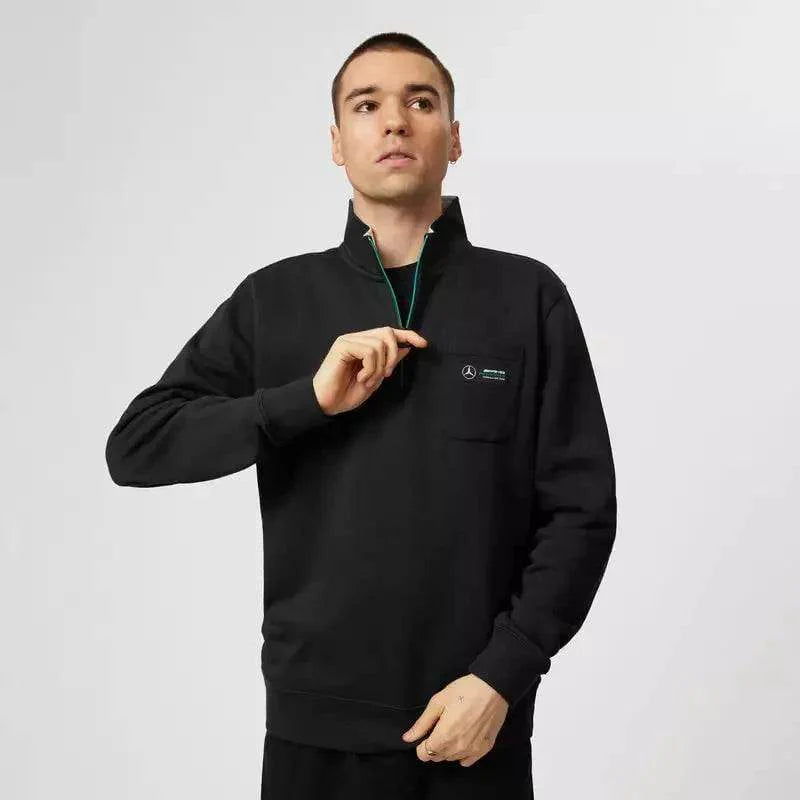 Mercedes-AMG F1 Quarter Zip Sweatshirt - Dash Racegear