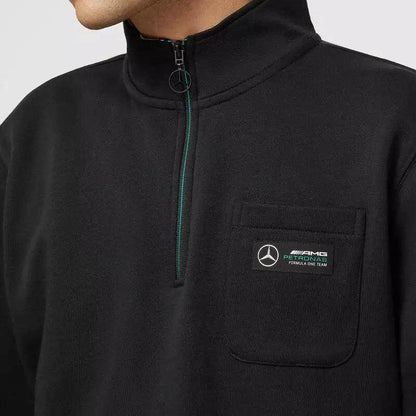 Mercedes-AMG F1 Quarter Zip Sweatshirt - Dash Racegear