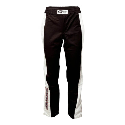 RACECHICK FIERCE TWO-PIECE WOMEN'S AUTO RACING SUIT SFI 3.2A/5 (BLACK/WHITE) - Dash Racegear