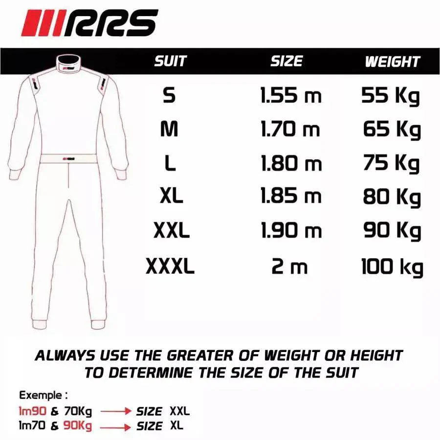 RRS DIAMOND STAR JUMP SUIT - Dash Racegear