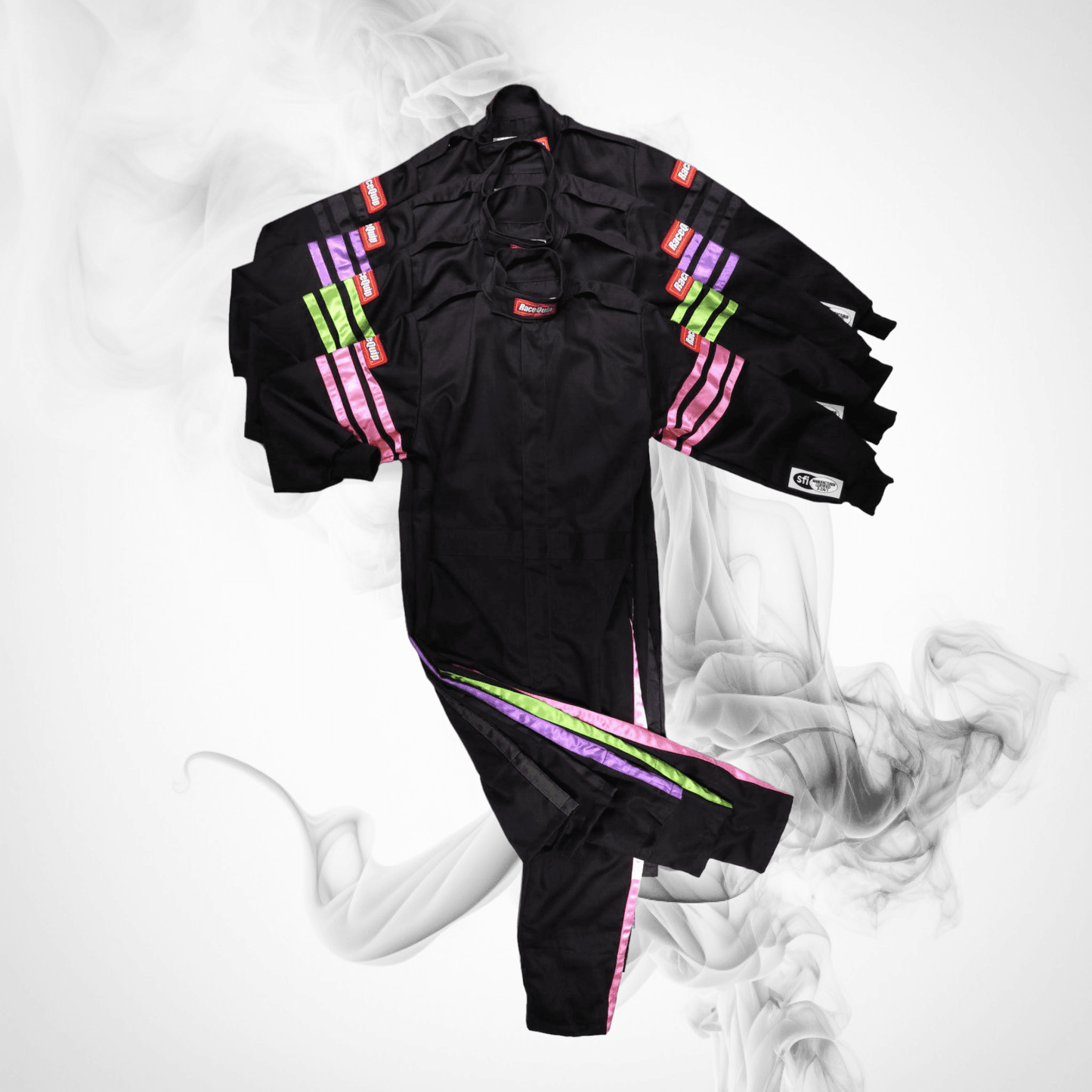 RaceQuip Black Suit Single Layer Kids - Dash Racegear