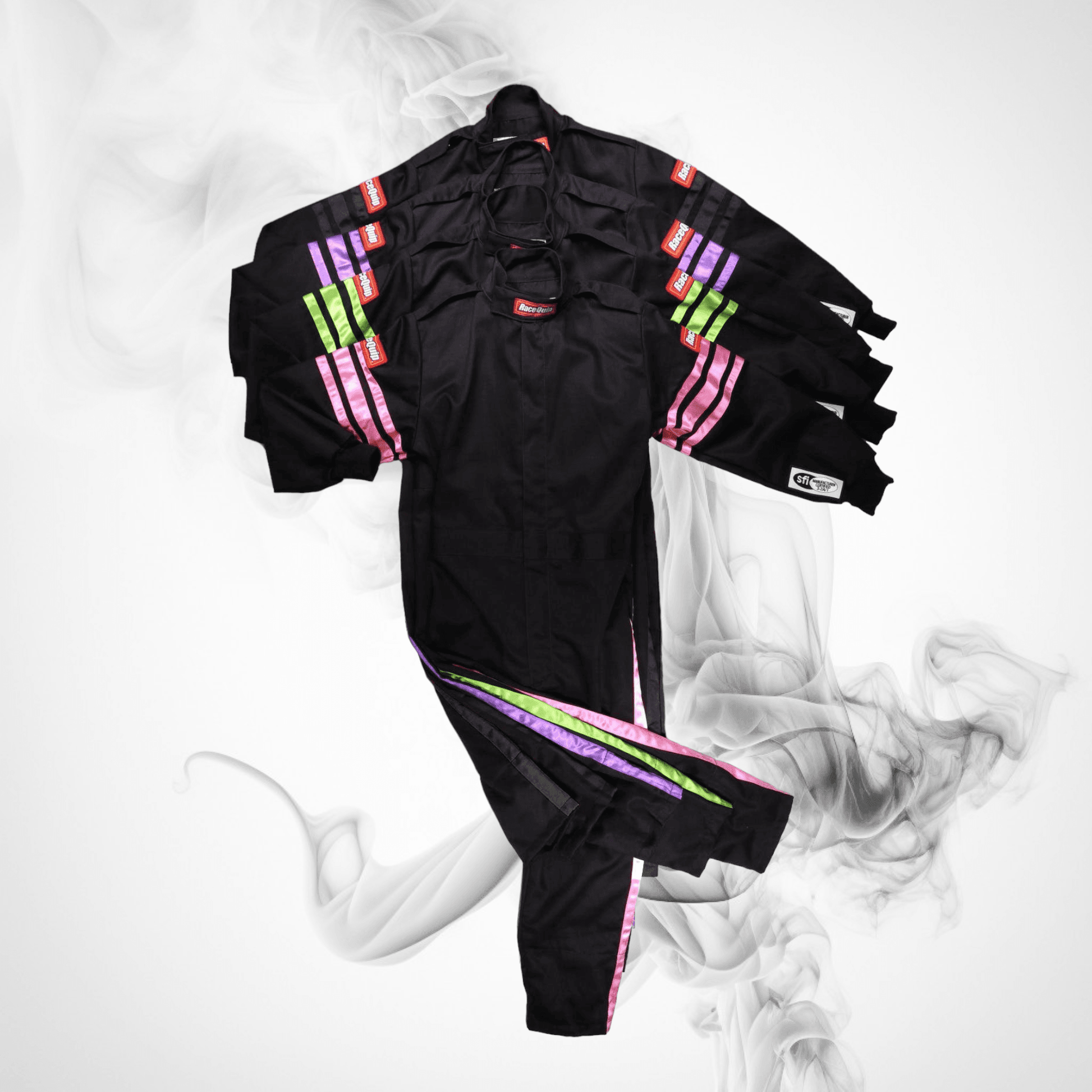 RaceQuip Black Suit Single Layer Kids - Dash Racegear