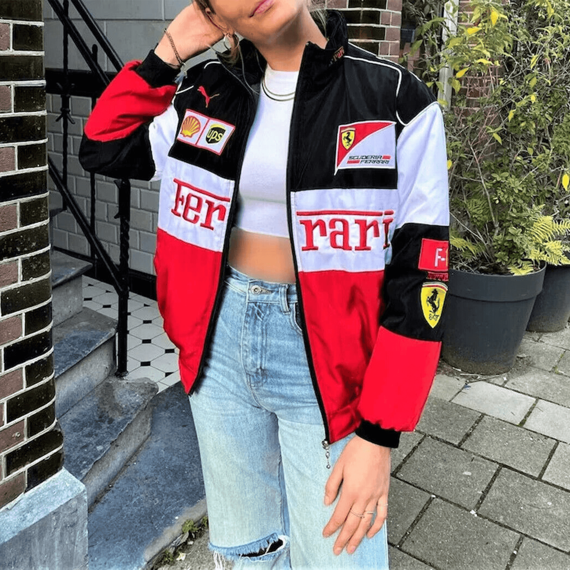 Ferrari F1 Vintage Jacket - Dash Racegear