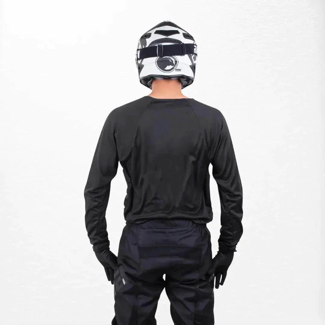 Raven Rival MX Jersey Black - Dash Racegear