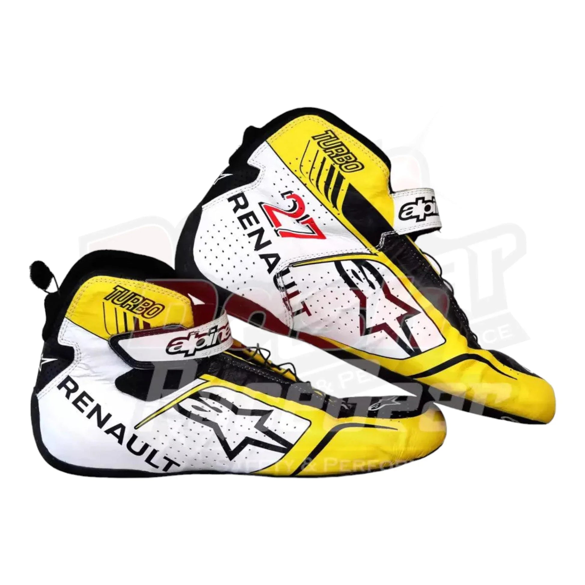 Renault Nico Hulkenberg Special edition French GP Race boots - Dash Racegear