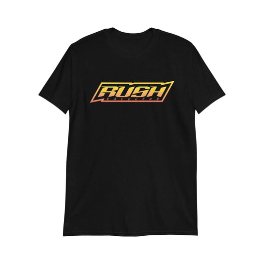 Rush Red/Yellow Fade Logo - Unisex Tee - Dash Racegear