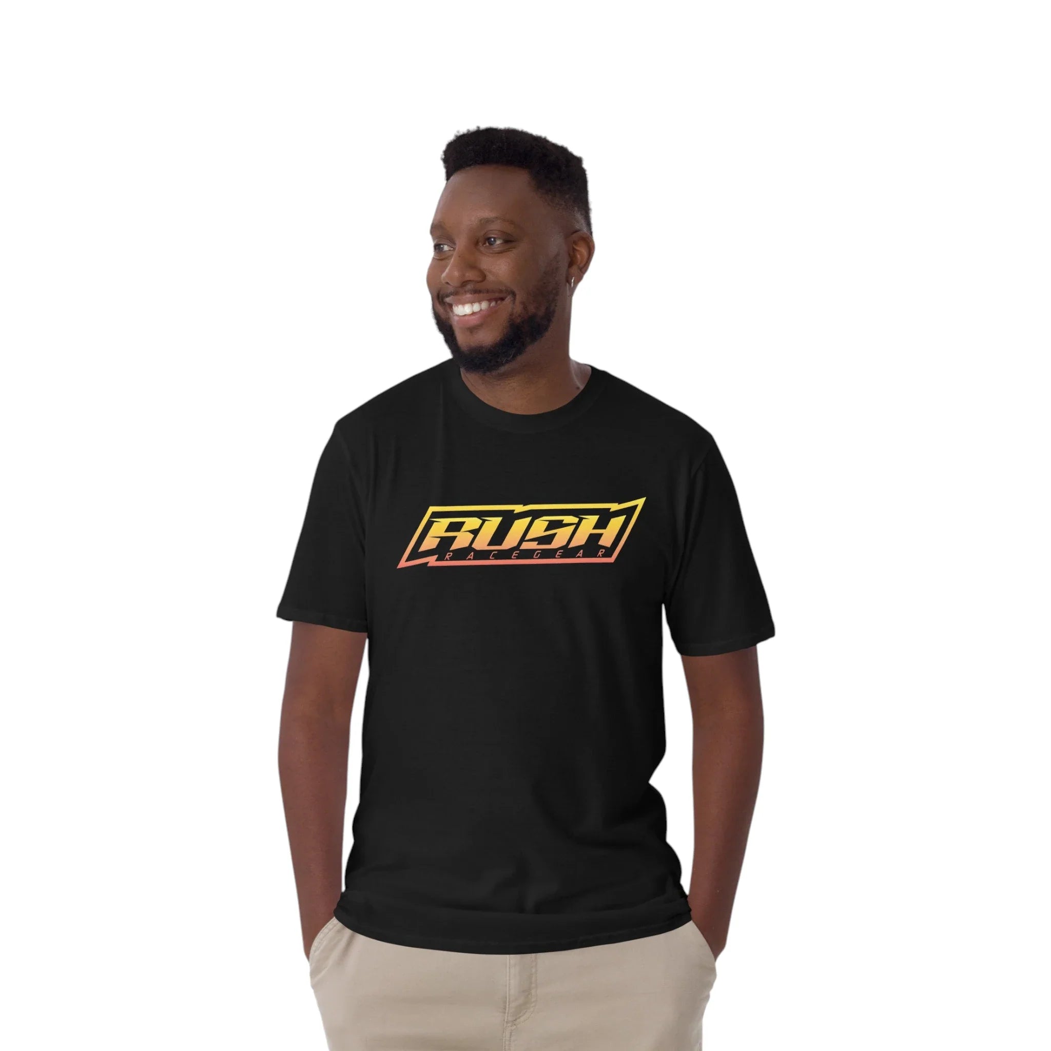 Yellow Fade Logo - Unisex Tee
