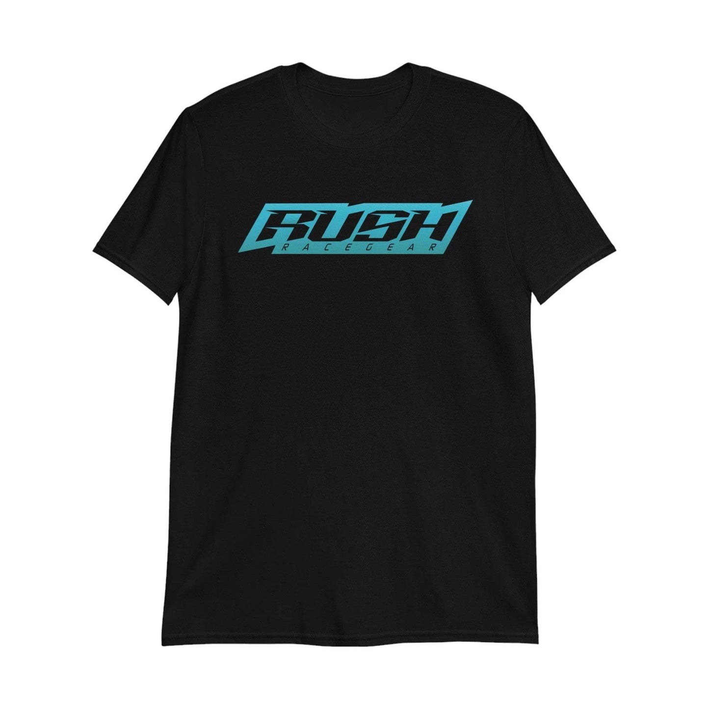 Rush Teal Fill Logo - Unisex Tee - Dash Racegear
