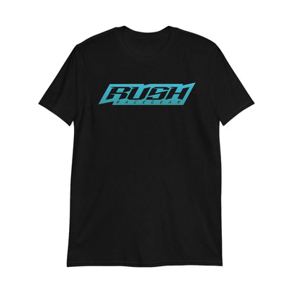 Rush Teal Fill Logo - Unisex Tee - Dash Racegear