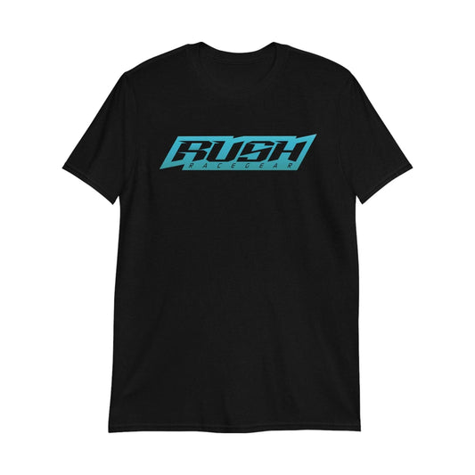 Rush Teal Fill Logo - Unisex Tee - Dash Racegear