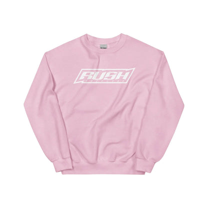 Rush White Logo Sweatshirt - Unisex - Dash Racegear