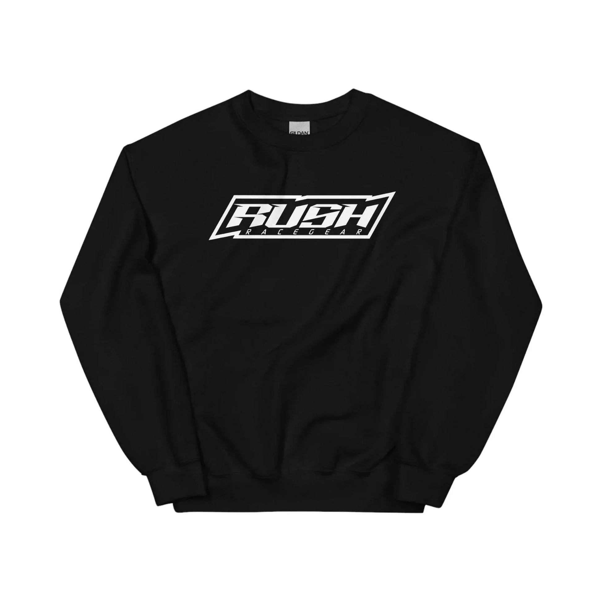 Rush White Logo Sweatshirt - Unisex - Dash Racegear