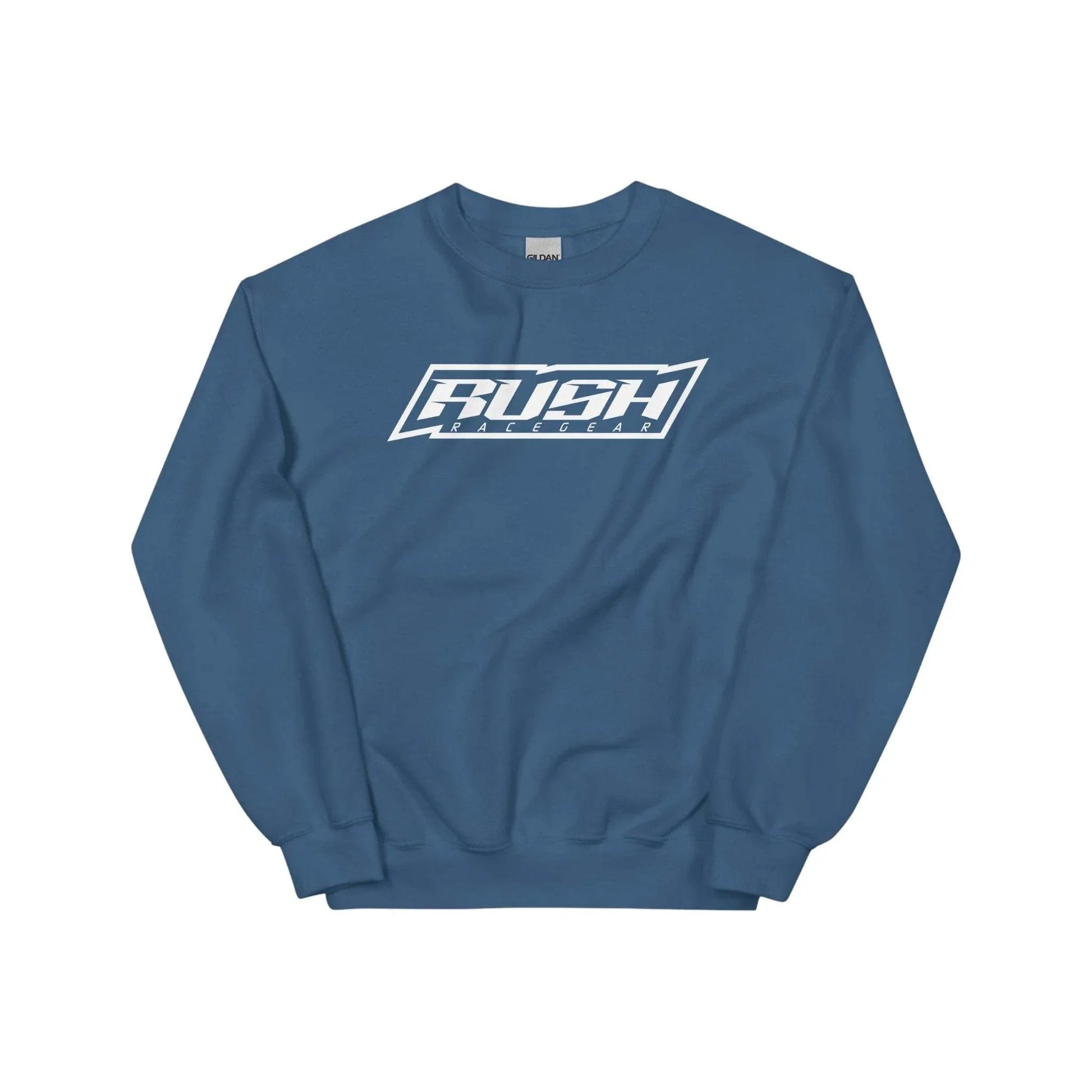 Rush White Logo Sweatshirt - Unisex - Dash Racegear
