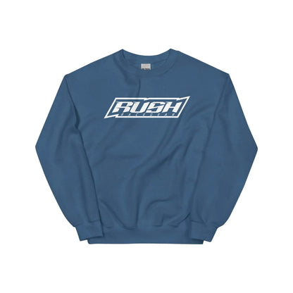 Rush White Logo Sweatshirt - Unisex - Dash Racegear