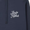SCRIPT PETROL BLUE HOODIE - Dash Racewear