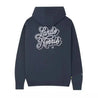 SCRIPT PETROL BLUE HOODIE - Dash Racewear
