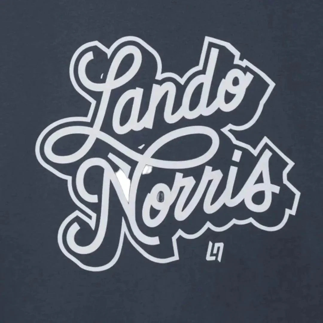 SCRIPT PETROL BLUE LONG SLEEVE TEE - Dash Racegear