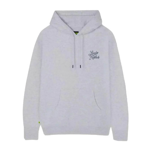 SCRIPT WHITE HEATHER HOODIE - Dash Racegear